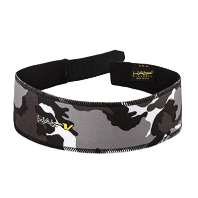 Image of Halo Headband Sweatband Velcro Camo Grey