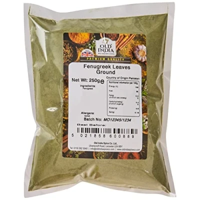Image of Old India Fenugreek Leaves Ground 250g