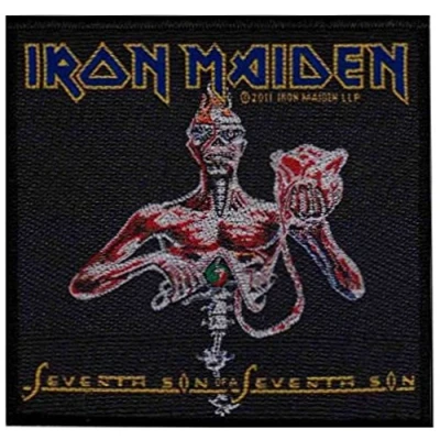 Image of Klicnow Iron Maiden Seventh Son Patch 10cm x (4&quot; 4&quot;)