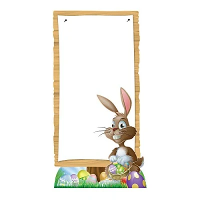 Image of Star Cutouts Ltd SC721 Easter Sign, Solid, Multicolor, Large