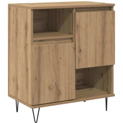 Image of vidaXL Sideboard Artisan oak 60 x 35 70 cm Engineered wood