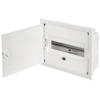 Image of REV 0515501555 Fuse box, 1 row 12TE distribution 400V, 33.60 X 26.0 9.50 cm white