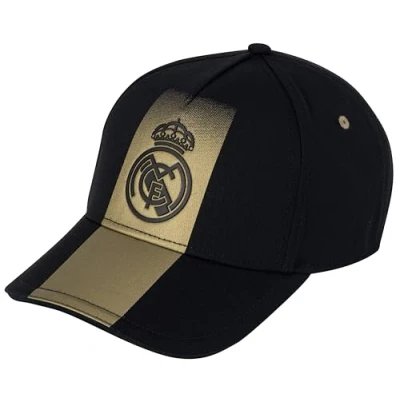 Image of Real Madrid Cap Official Collection Adjustable Size, Black, One Size