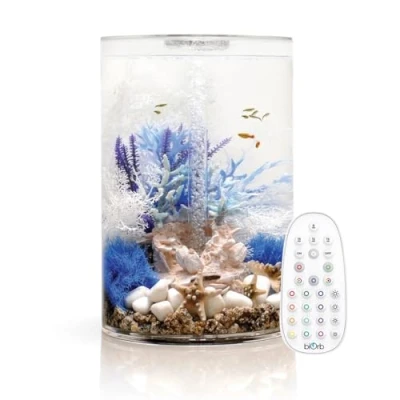 Image of biOrb Tube White MCR LED lit Aquarium 30L