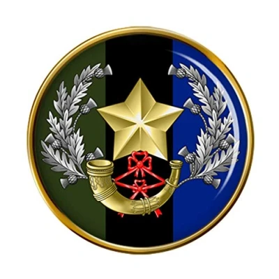 Image of Cameronians Scottish Rifles, British Army Pin Badge
