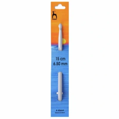 Image of Pony Plastic Crochet Hooks, 6.50mm Multi Colour,