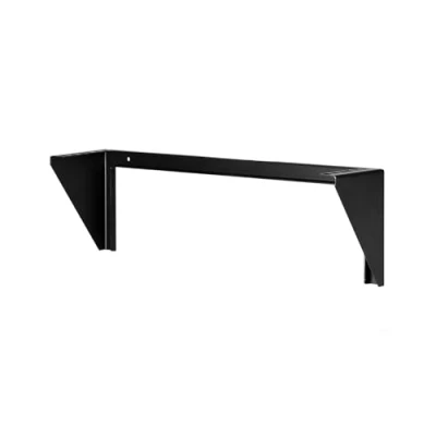 Image of Infitronic INUWH2STL 19 Inch Steel Rack Bracket Wall Mount Under Desk Holder Vertical Distributor (2U) (INUWH2STL)