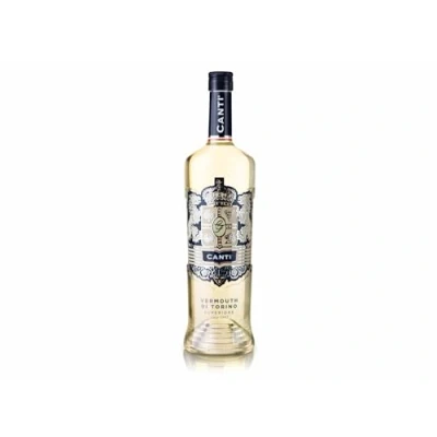 Image of Canti Superior White Vermouth from Turin 17%, Citrusy Aperitif, Notes of Spices, Flowers, and Roman Wormwood, 1x1L 135