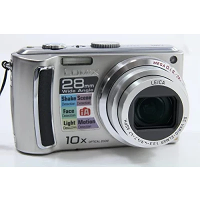 Image of Panasonic DMC TZ5EG S Digital Camera 9 Megapixels 10x Optical Zoom 7.6 cm (3 Inch) Display Image Stabiliser Silver (Renewed)