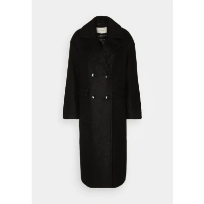Image of YAS Women&#039;s Mila LS Wool Mix Coat S. Noos, black, M