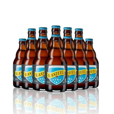 Image of Kasteel &quot;Xtra Blond&quot; Belgian Blond Ale 330ml Bottles 4.50% ABV (12 Pack)
