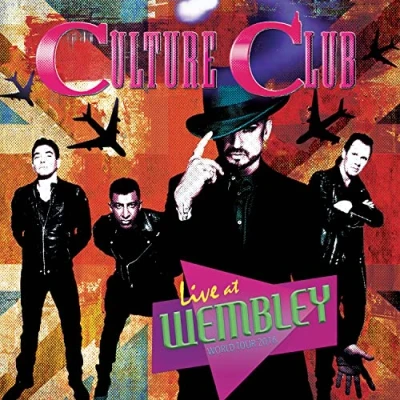 Image of Culture Club Live At Wembley: World Tour 2016 Pink &amp; Blue Splatter vinyl Sealed 2023 USA 2 LP set CLO3473