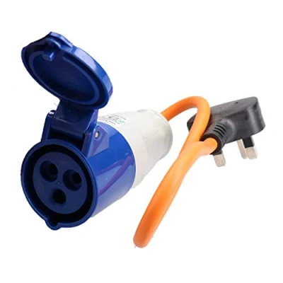 Image of AB Tools Caravan, Generator, Boat UK Mains Adapter 230v TR132