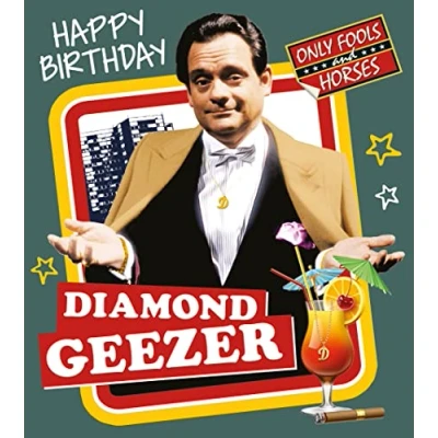 Image of Only Fools and Horses General Birthday Card, Card for All, Horses, Official