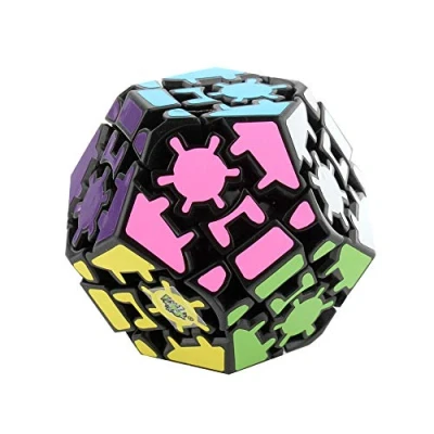 Image of Yealvin Gear Cube, Megaminx Cube 3D Brain Teasers Puzzles