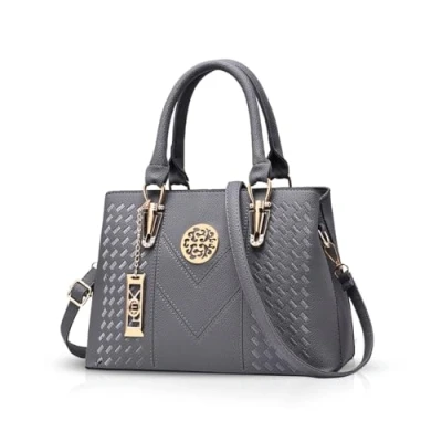 Image of NICOLE&amp;DORIS women Handbags Fashion Top Handles Bags Elegant Shoulder for classic Shopper Ladies Crossbody Bag Gray
