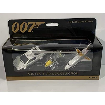 Image of Corgi TY99283 James Bond Collection (Space Shuttle, Little Nellie, Lotus Esprit),White