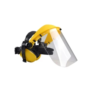 Image of Oregon Q515062 Polycarbonate Visor and Ear Muff Combination for Trimmer Brushcutting