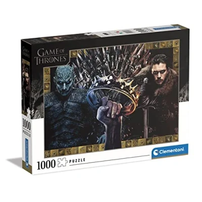 Image of Clementoni 39652 Puzzle Game Of Thrones Jigsaw 1000 Pieces, Made In Italy, For Adults