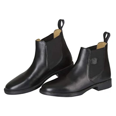 Image of Covalliero Classic Riding Half Boots Black, Size 37