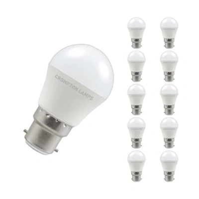 Image of Crompton LED Thermal Plastic Round 5W 2700K Dimmable BC B22d