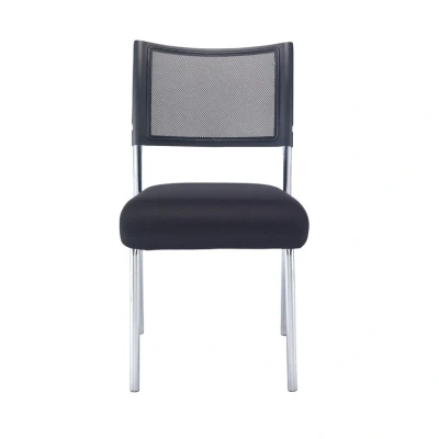 Image of Jemini Jupiter Mesh Back Conference 4 Leg Side Chair W/Chrome Frame KF79892