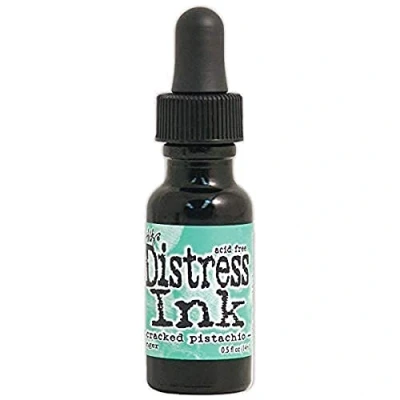 Image of Ranger Distress Pad Re Inker .5oz Cracked Pistachio, 2.56 x 9.16 cm