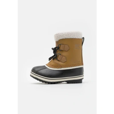 Image of Sorel Childrens YOOT PAC WP Unisex Winter boots for kids, Size: 12K, Mesquite Leather/synthetics