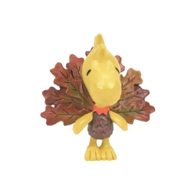 Image of Peanuts by Jim Shore Woodstock Turkey Mini Figurine