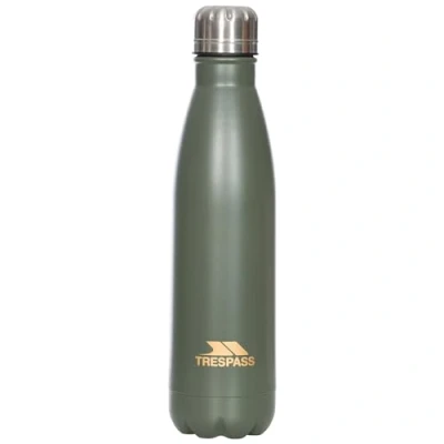 Image of Trespass Stainless Steel Water Bottle Thermal Insulated Flask Hot &amp; Cold