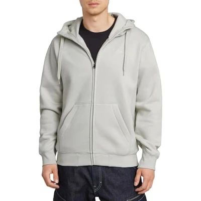 Image of G STAR Premium CORE Zipup sweatshirt, Men&#039;s, Size: XL, Gs mercury