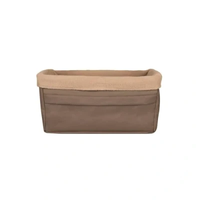 Image of PetSafe Happy Ride Booster Seat Dog for Cars, Trucks and 4X4s Easy To Adjust Strap Durable Fleece Liner is Machine washable Clean Brown Up 8.1 kg
