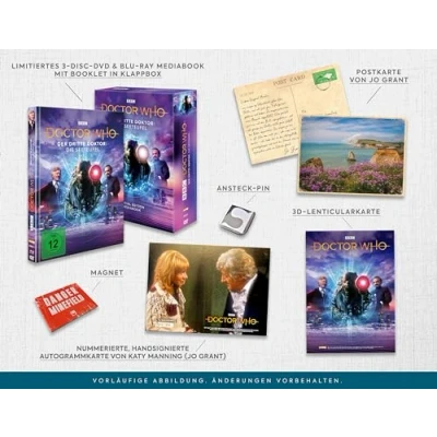 Image of Doctor Who: Der Dritte Doktor Die Seeteufel (Limited Special Edition, DVD/BD Combi) AMAZON exklusiv