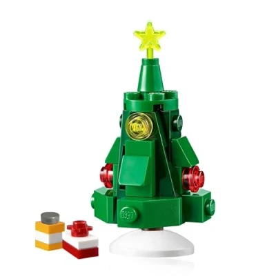 Image of LEGO Holiday Mini Build Set Little Christmas Xmas Tree (with Presents) 10245