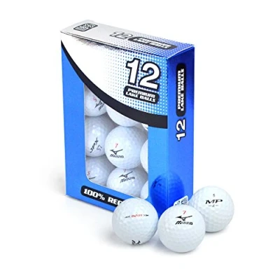 Image of Second Chance Mizuno Assorted 12 Premium Lake Grade A Golf Balls White