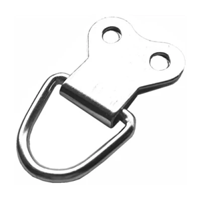 Image of Picture Mirror Frame Hanging D Ring Large Double With Screws Nickel Plated, Pack Of 100