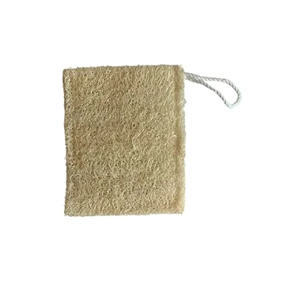 Image of Vie Naturals Loofah Pouch Rectangular, 10x9cm, Multicolor, One Size