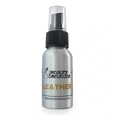 Image of Sensory Decisions Real Leather Fragrance Car Freshener
