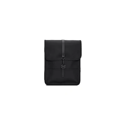 Image of Rains Backpack Micro Unisex Rucksack, Size: One Size, Black