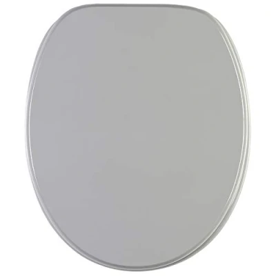 Image of Sanilo Soft Close Toilet Seat, Wide Choice of New Seats, Stable Hinges, Easy to Mount (Grey)