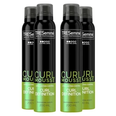 Image of Tresemme Curl Definition Hair Mousse with Lightweight Formula Specially Design to provide Smooth and Defined Long Lasting Hold, 200ml (4)