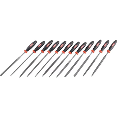 Image of 14cm (5.1/2&quot;) Cut 2 Assorted Needle File SET 12PCE