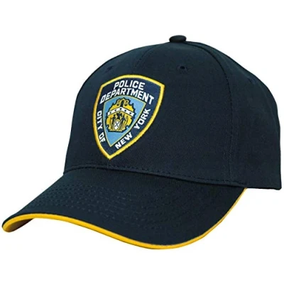 Image of Torkia Official Licensed NYPD Logo Navy Cap/Hat, L