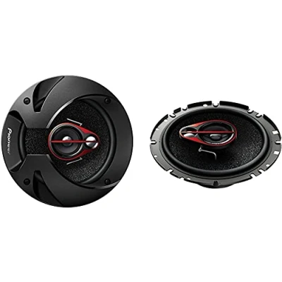 Image of Pioneer TS R1750S 17cm 3 way Coaxial Speakers (250W), Black