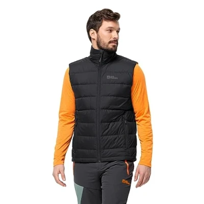 Image of Jack Wolfskin Men&#039;s Ather Down Vest M, Black, XXL