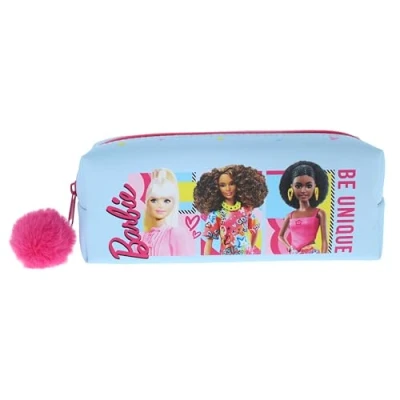 Image of Blueprint Collections Barbie Pencil Case School Bag Pen Holder Back to Supplies Stationery