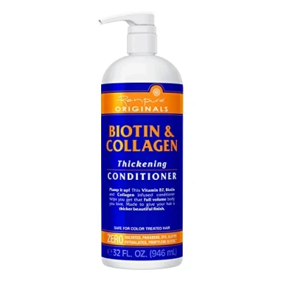 Image of Renpure Originals Biotin &amp; Collagen Thickening Conditioner, 32 fl oz (946ML)
