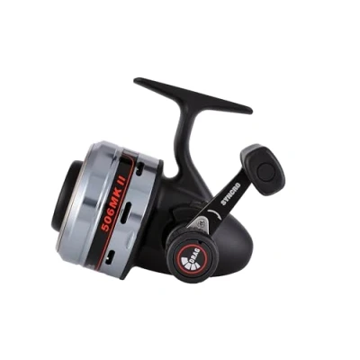 Image of Abu Garcia MKII 506,Cardinal Fishing Reel, Spincast Reels, Allround Fishing, Unisex, Black/Silver, 506 Left Hand