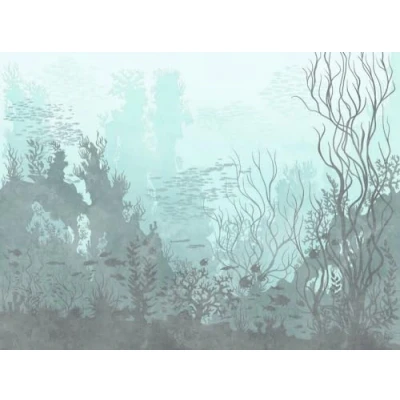 Image of Stories of Life Mural Deep Blue Sea 399041