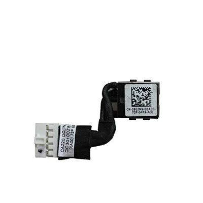 Image of Gintai DC In Power Jack Dock Port Socket Charging Cable Replacement for Dell Latitude 7280 7290 7380 7480 7490 P73G 8GJM9 08GJM9 CN DC30100Z400 DC30100Z600